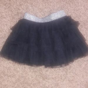 Black dance skirt